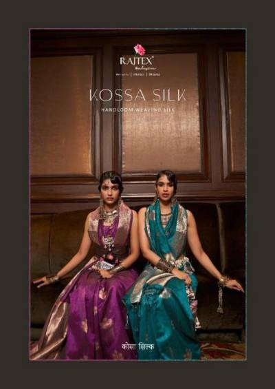 Kossa Silk By Rajtex Traditional Handloom Weaving Silk Saree Collection